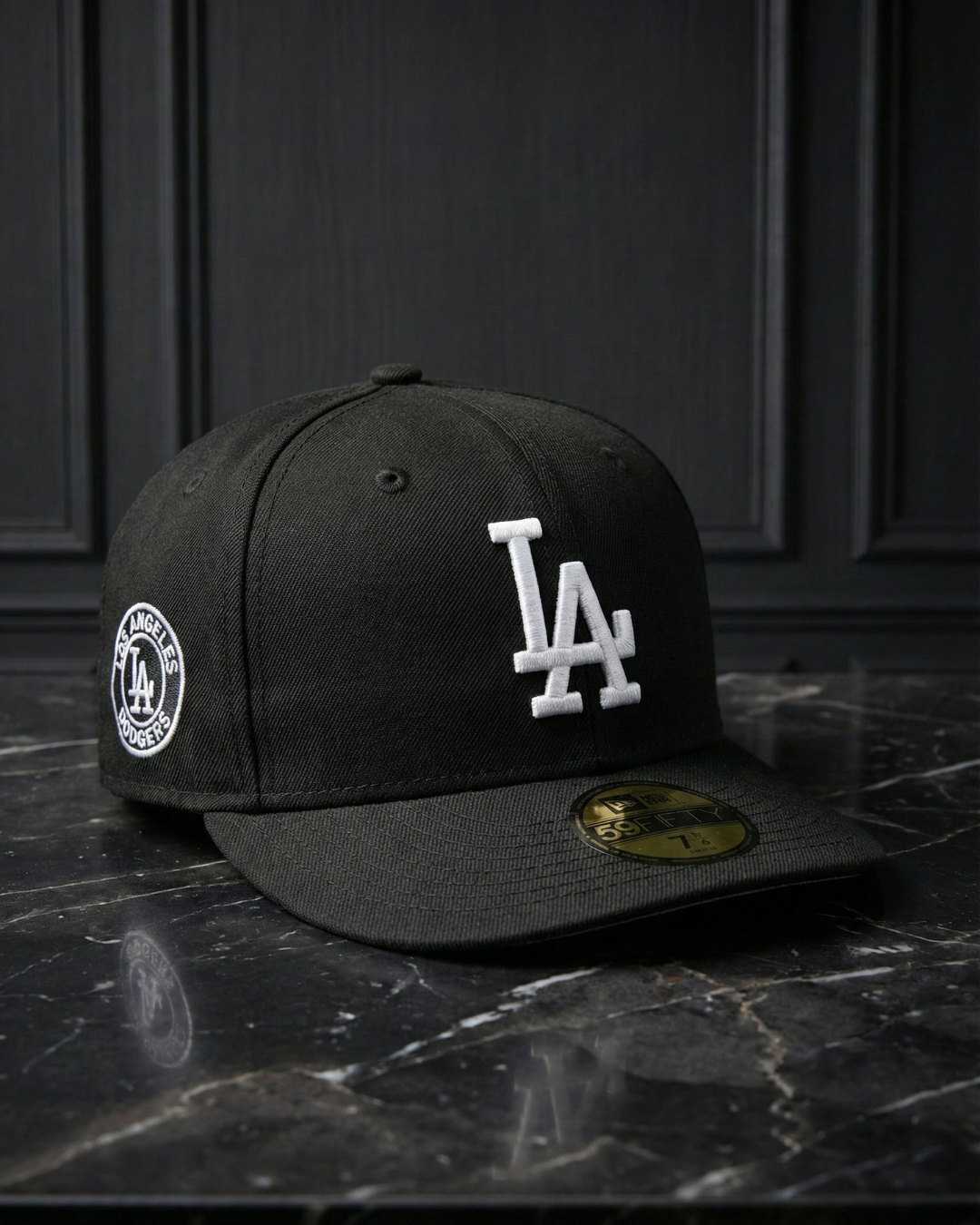 Gorra Los Angeles Dodgers MLB 9FORTY Ajustable Negra New Era