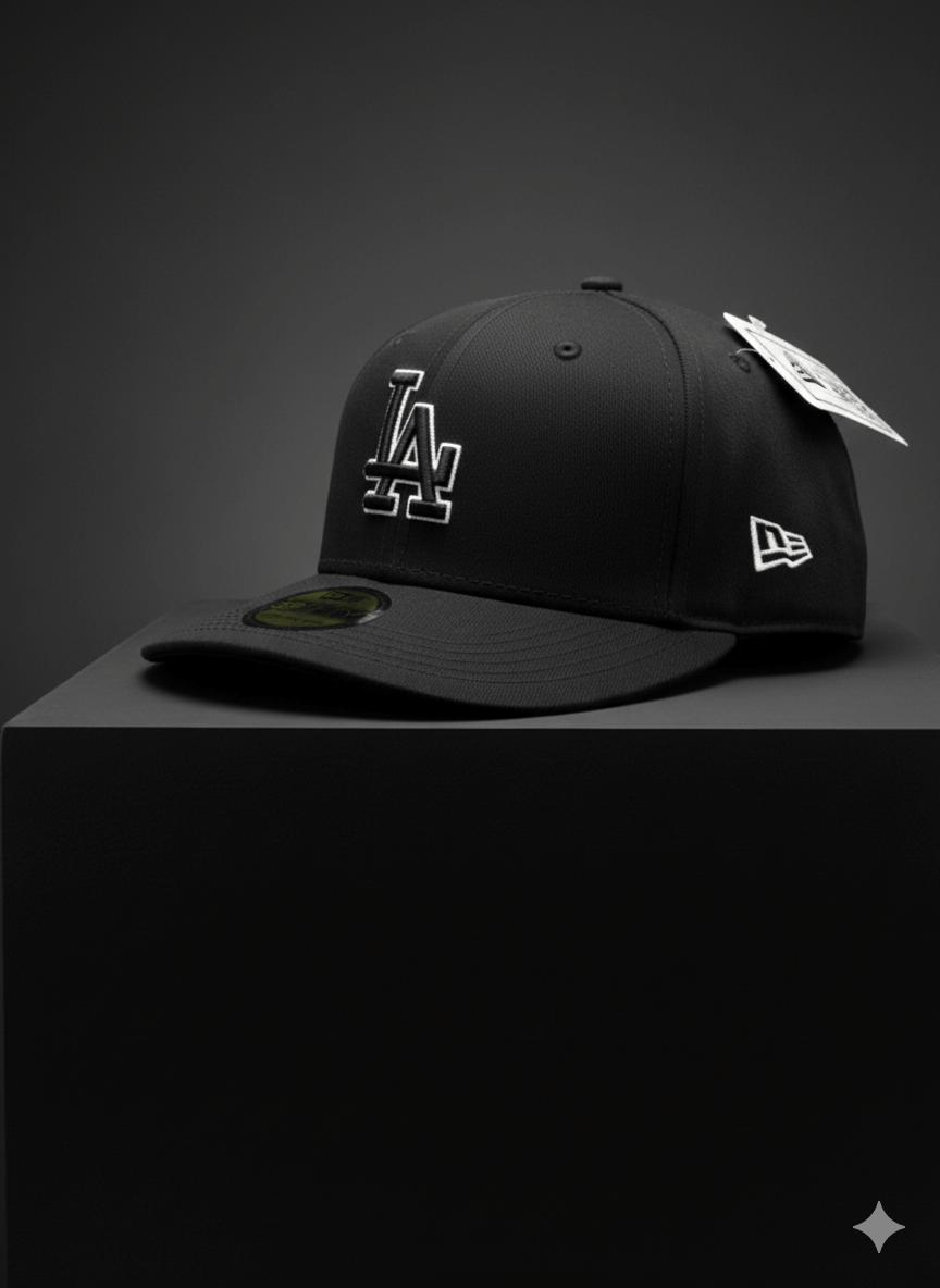 Gorra Los Angeles Dodgers MLB 9FORTY Ajustable Negra New Era